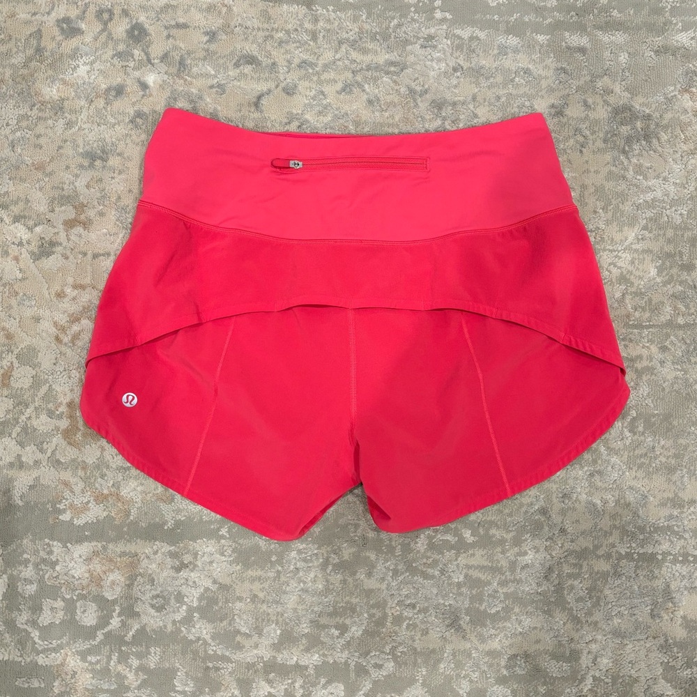 Lululemon speed up shorts size 6